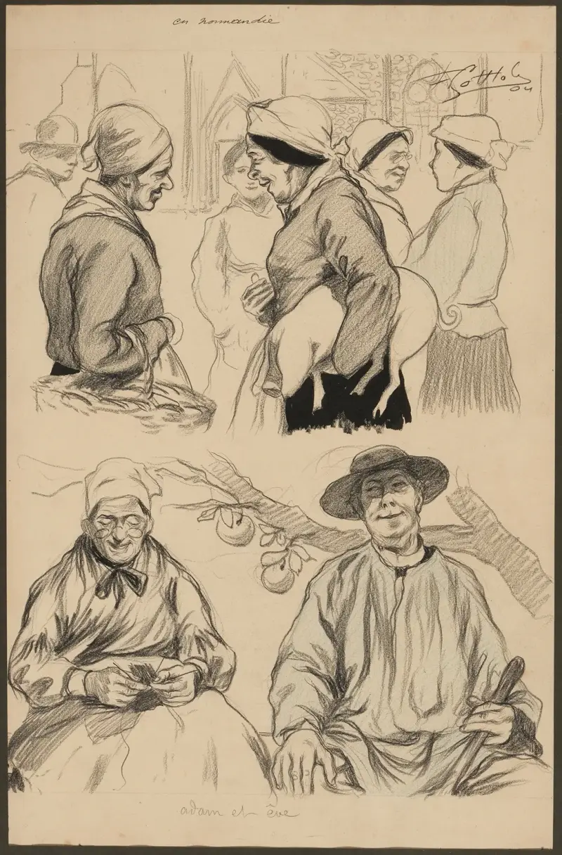I Normandie av Fernand Louis Gottlob