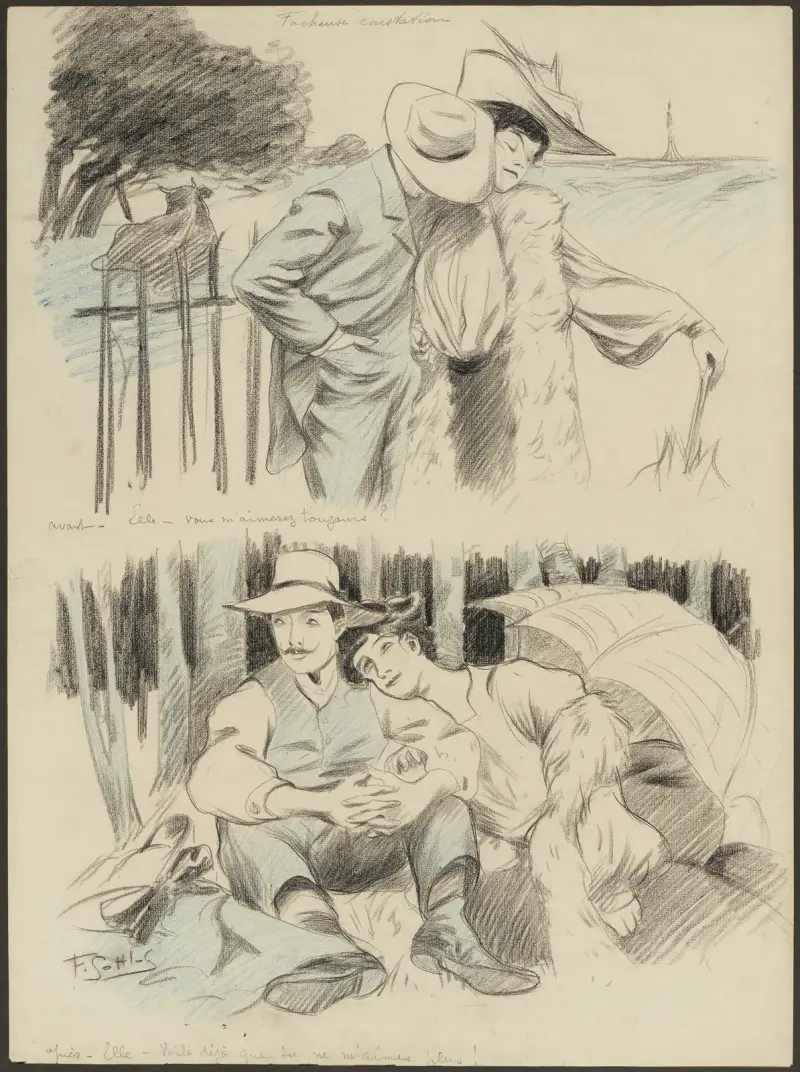 Facheuse Feststellung von Fernand Louis Gottlob