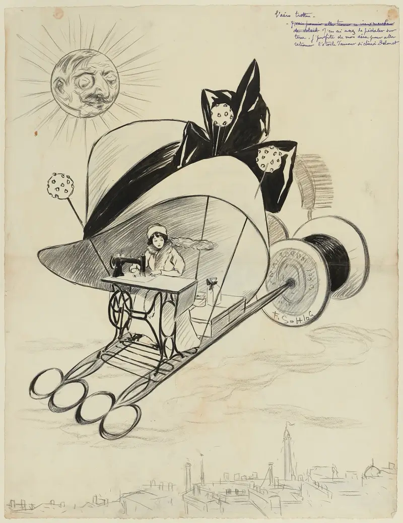 L’aéro trotteur ou L’aéro trottin av Fernand Louis Gottlob