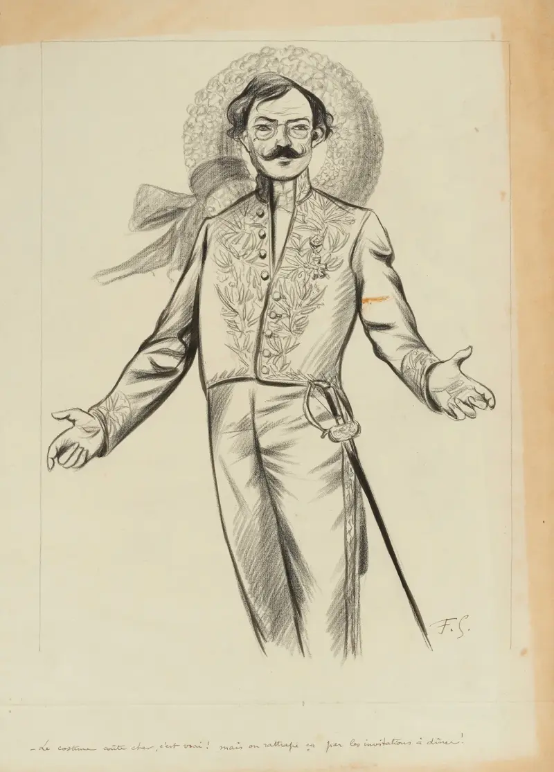 Akademiens utklädda av Fernand Louis Gottlob