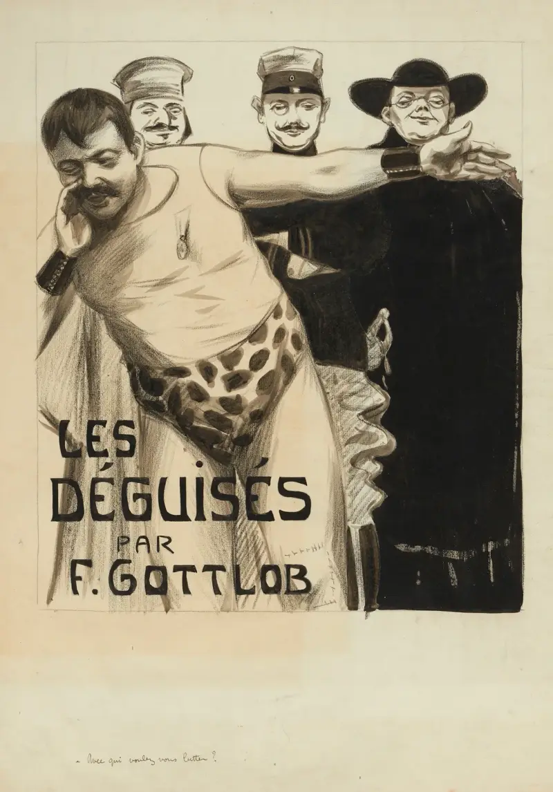 De maskerade av Fernand Louis Gottlob
