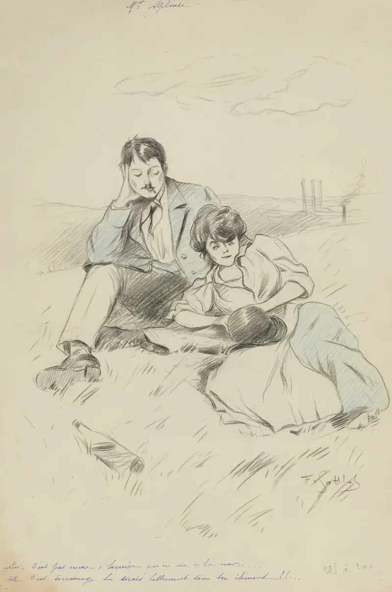 Mr Alphonse av Fernand Louis Gottlob