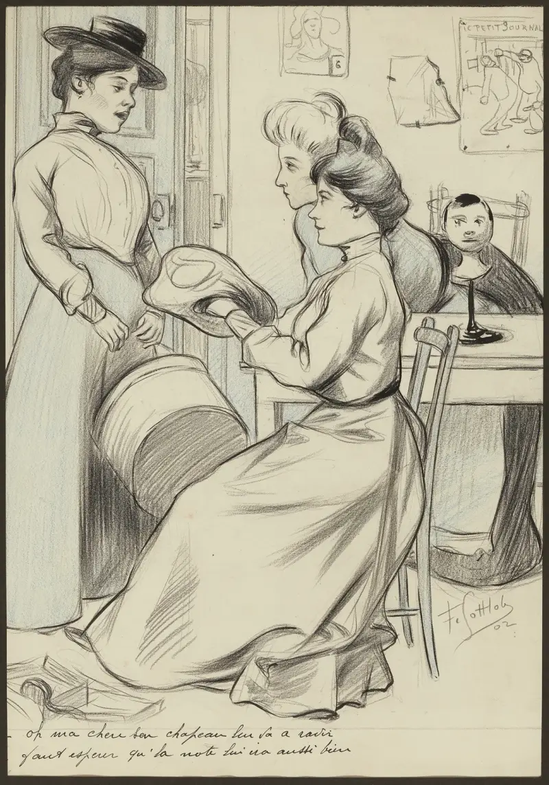 Våra arbetare 1 av Fernand Louis Gottlob