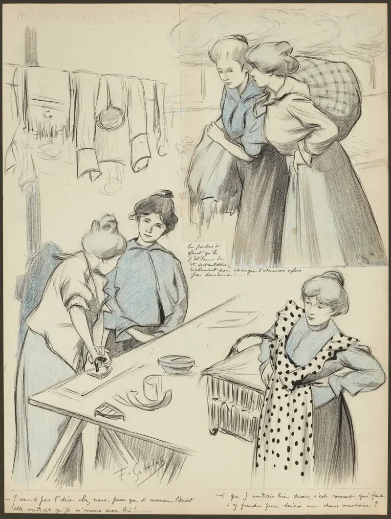Nos ouvrières av Fernand Louis Gottlob