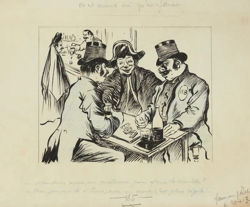 On est mieux ici qu’en face av Fernand Louis Gottlob