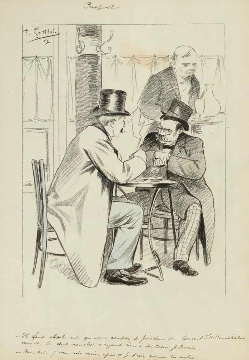 Perspektiv av Fernand Louis Gottlob