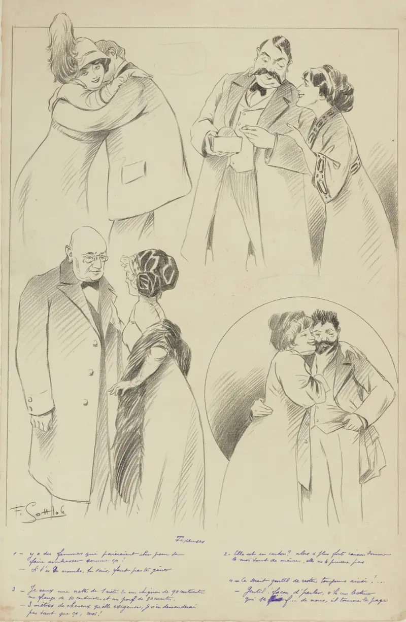 Tapeuses av Fernand Louis Gottlob