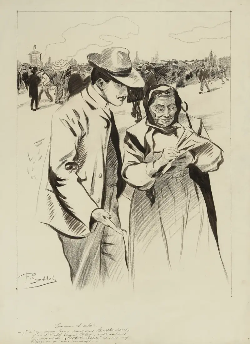Tuyau et culot av Fernand Louis Gottlob