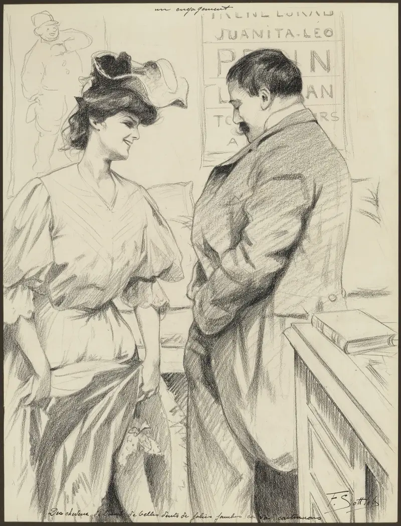Un engagement av Fernand Louis Gottlob