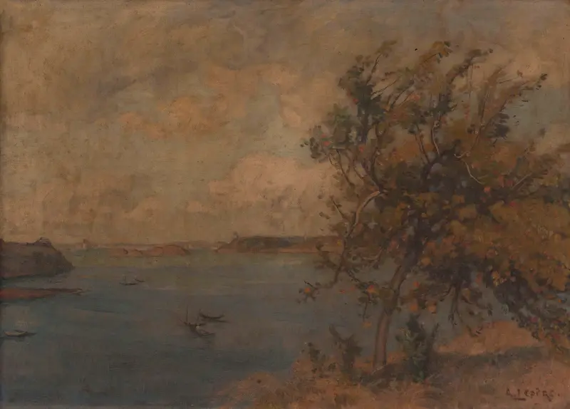 Vid havet av Auguste Louis Lepère