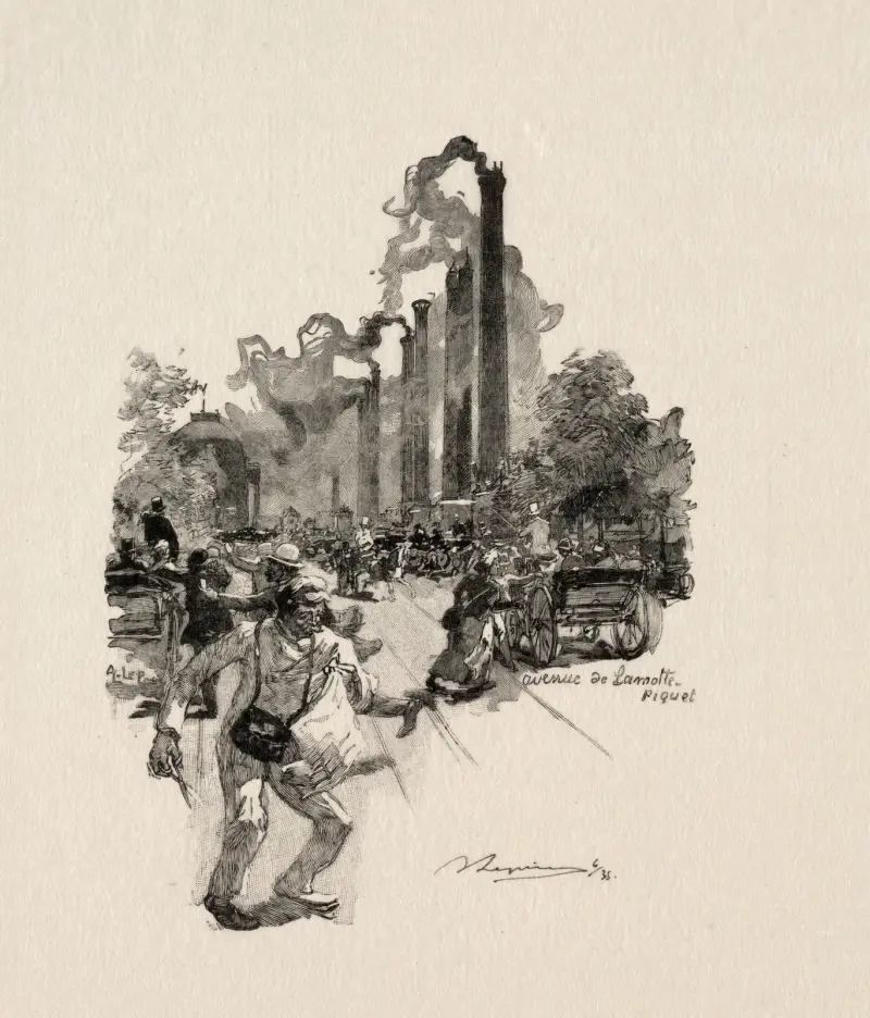 Avenue Lamotte-Piquet av Auguste Louis Lepère