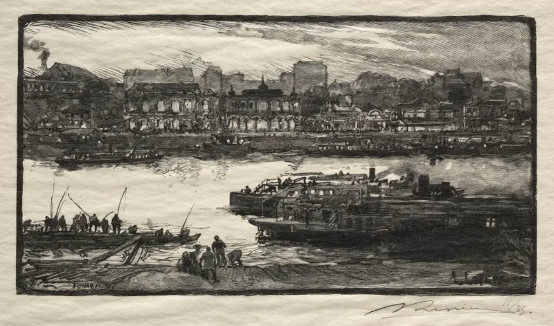 Cafès – Chantants av Auguste Louis Lepère