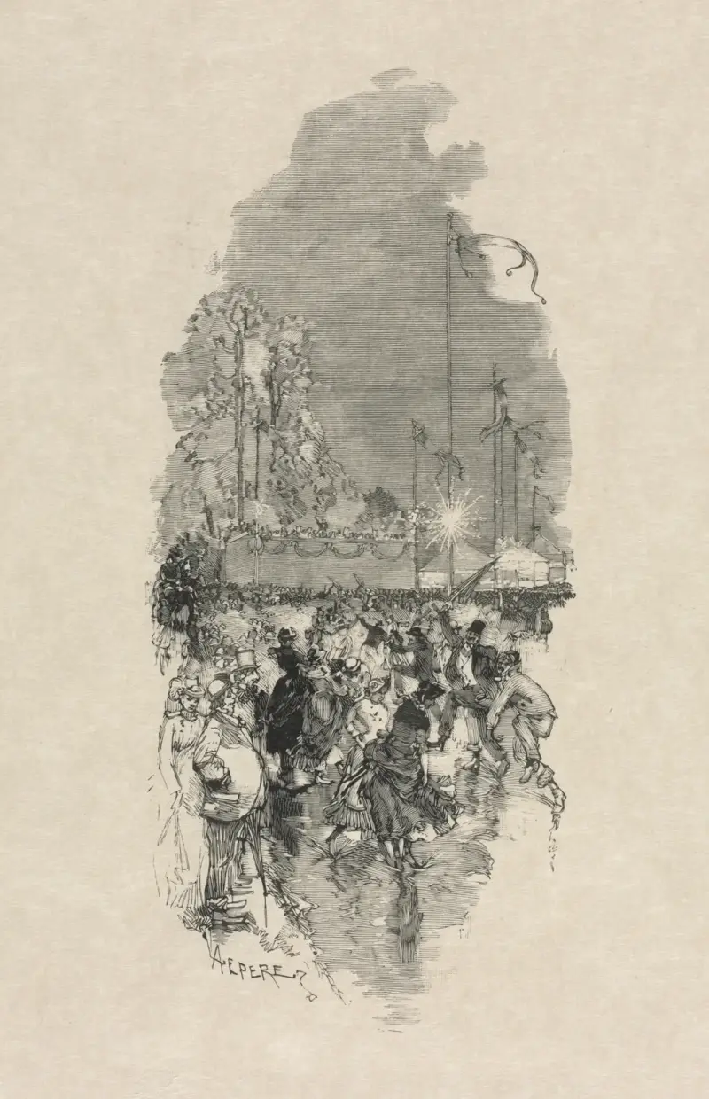 Festival av Auguste Louis Lepère