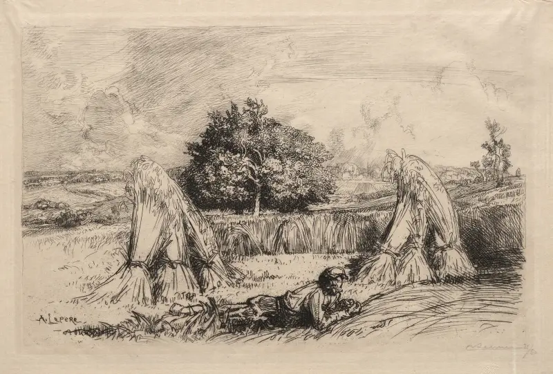 Javelles de Seigle, Crèvecoeur av Auguste Louis Lepère