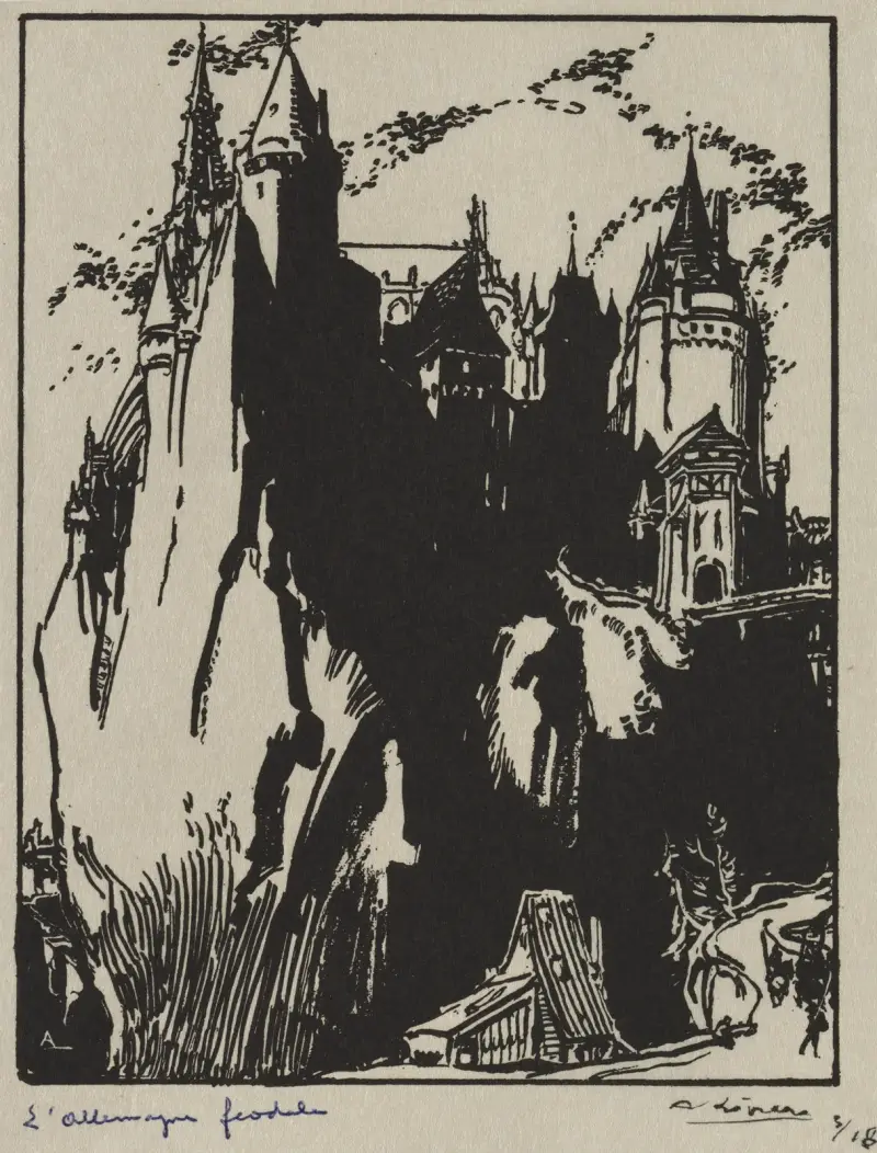 L’Allemagne feedale av Auguste Louis Lepère