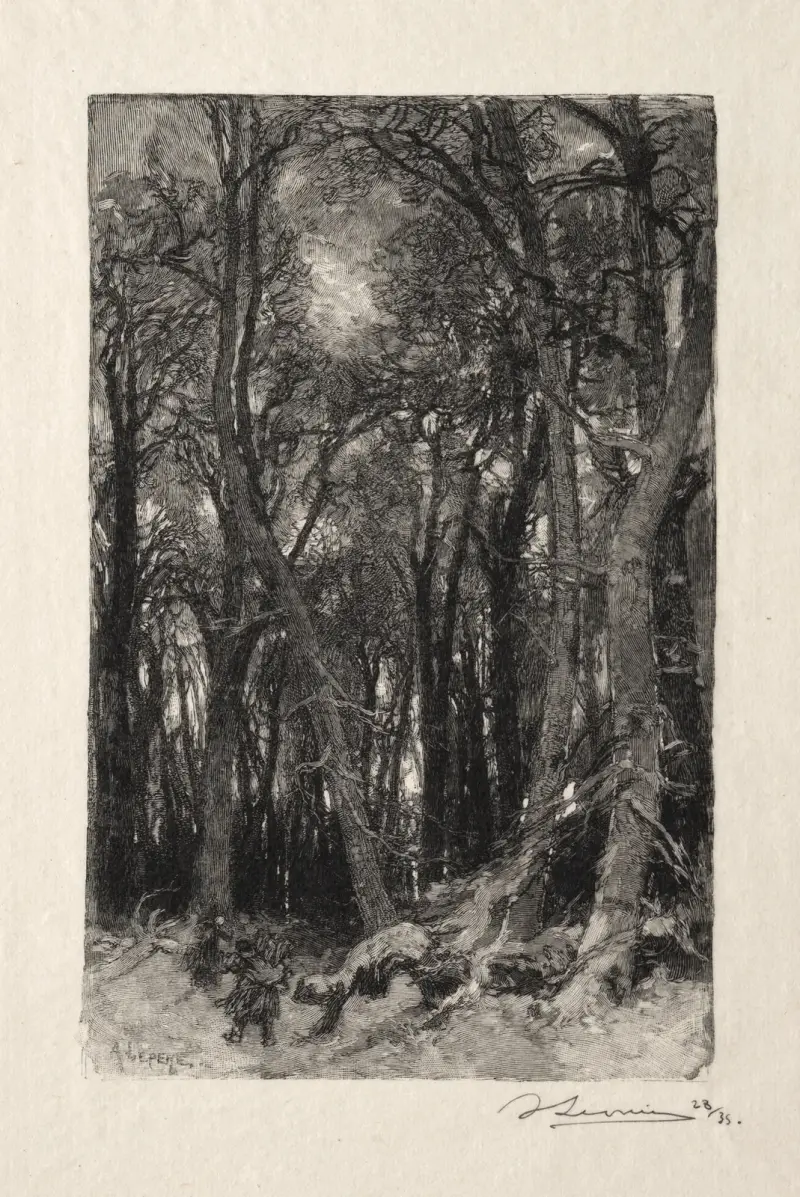 Le Bas Breau av Auguste Louis Lepère
