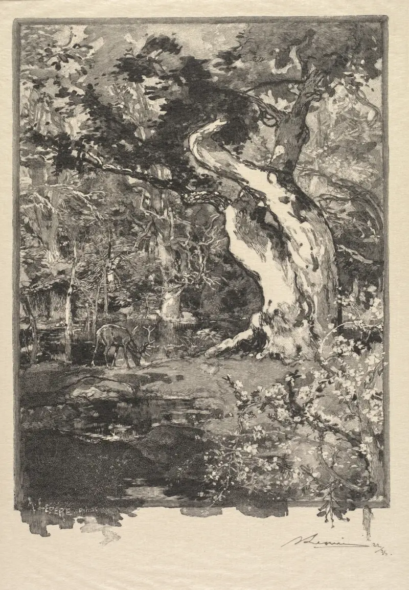 Le Clovis, Plateau de Bellecroix av Auguste Louis Lepère
