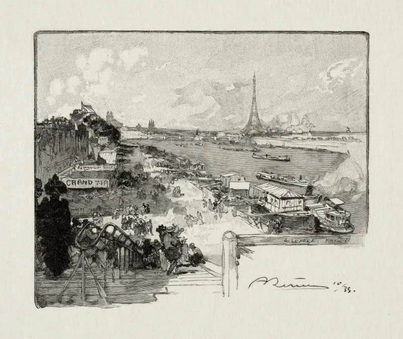 Le Point-du-Jour av Auguste Louis Lepère