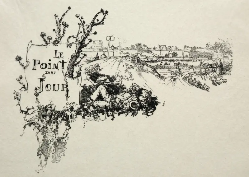 Le Point-du-Jour av Auguste Louis Lepère