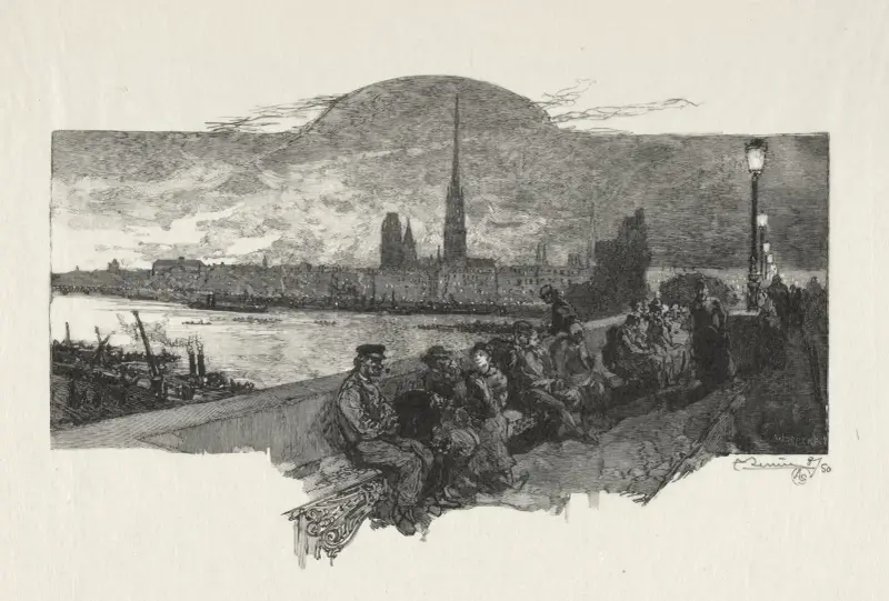 Stenbron av Auguste Louis Lepère