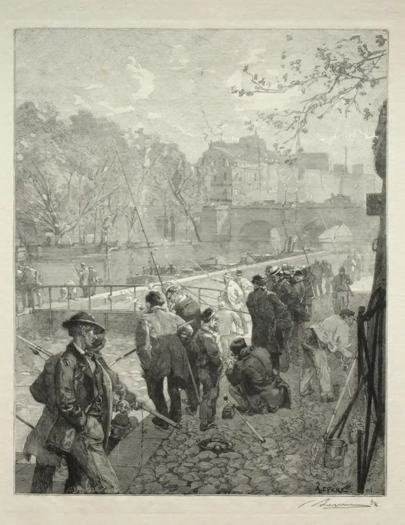 Myntningsslussen av Auguste Louis Lepère