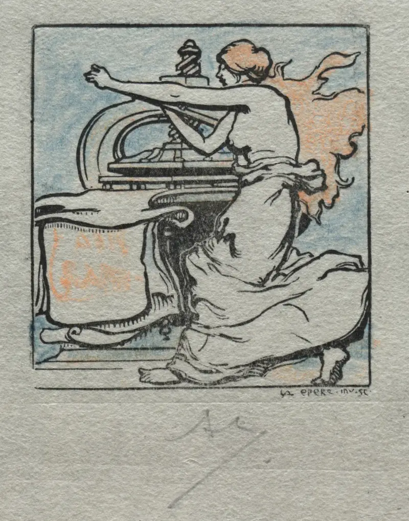 Mar 3, 2006 The Printer av Auguste Louis Lepère