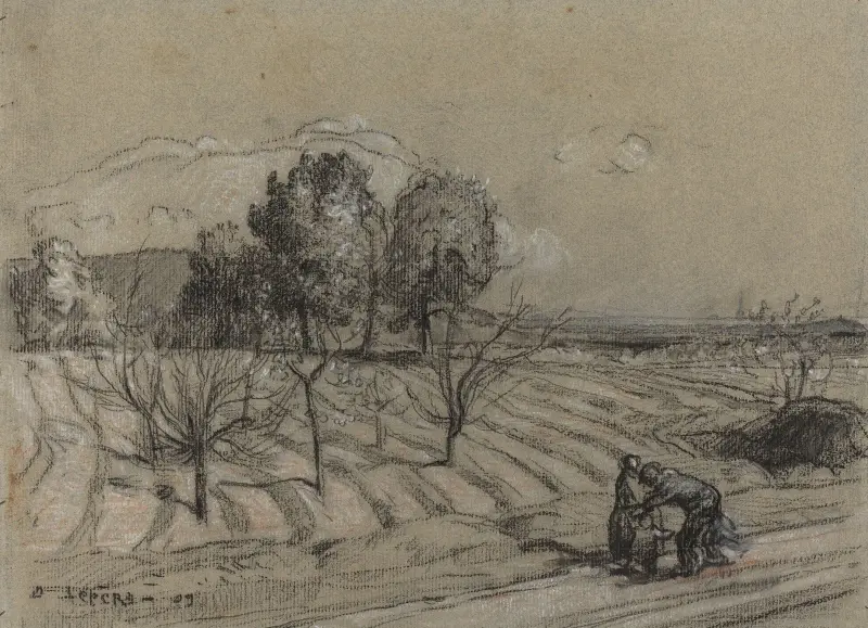 Frühling von Auguste Louis Lepère
