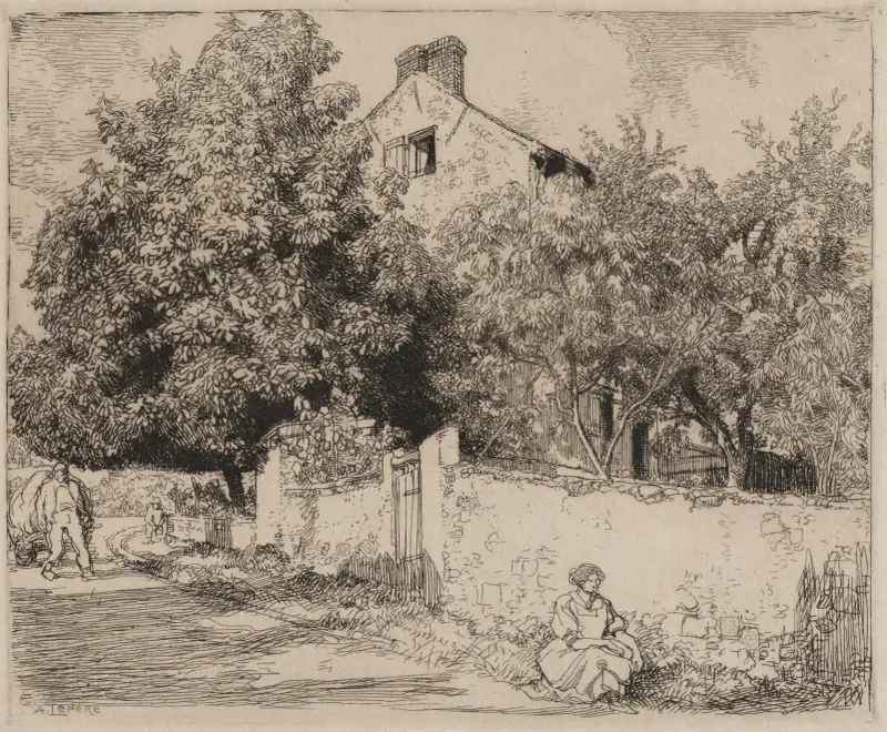 Madame B:s hus av Auguste Louis Lepère
