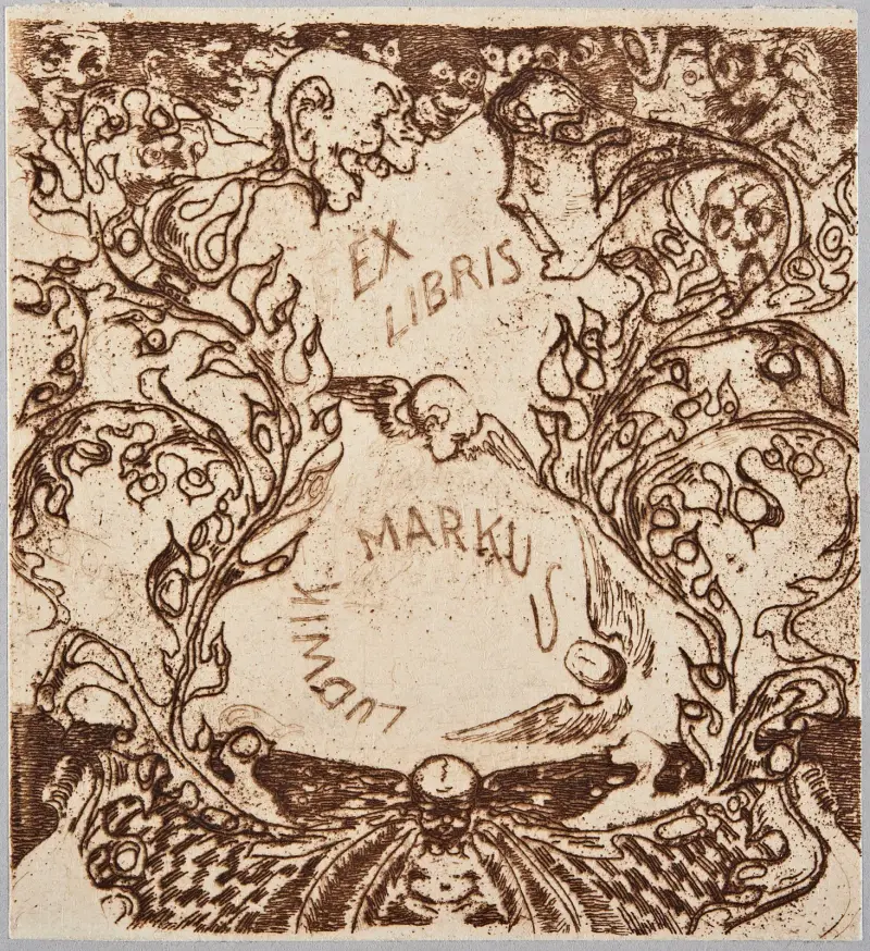 Ekslibris Ludwika Markusa, Louis Marcoussis