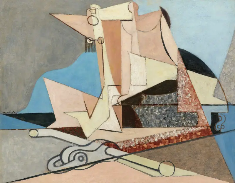 Postacie i kotwica morska, Louis Marcoussis
