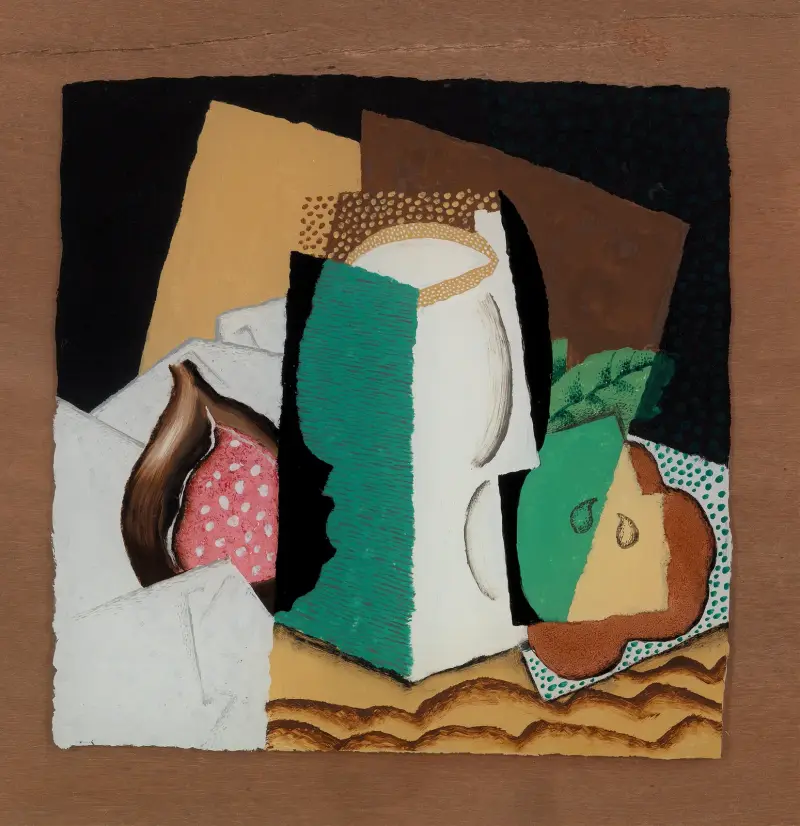 Szkło i owoce, Louis Marcoussis