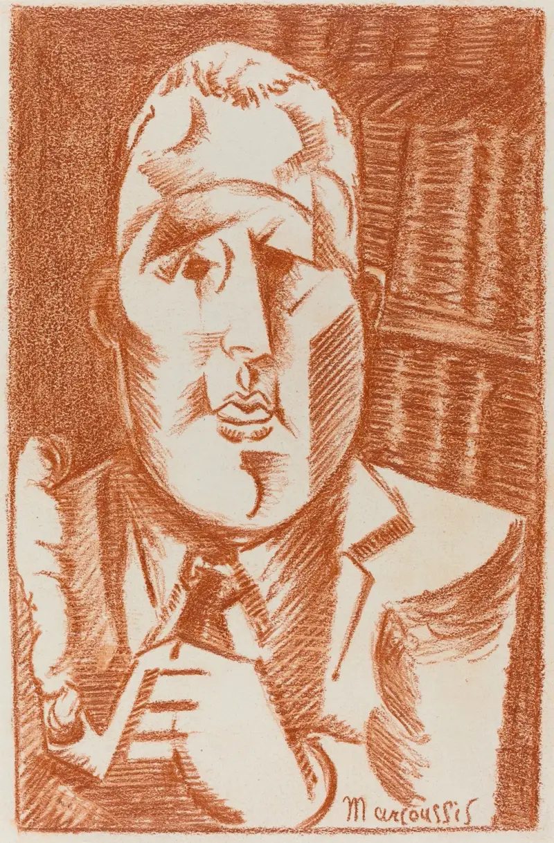 Guillaume Apollinaire av Louis Marcoussis