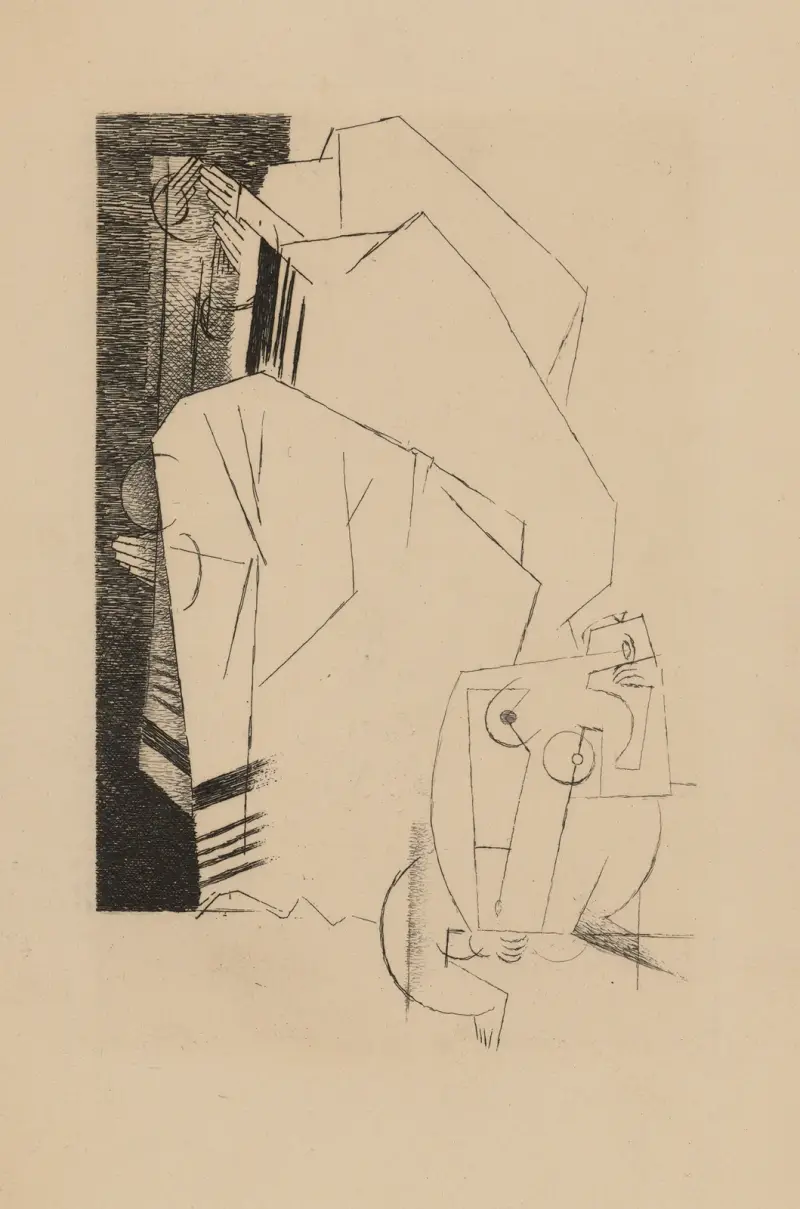 Die Synagoge von Louis Marcoussis