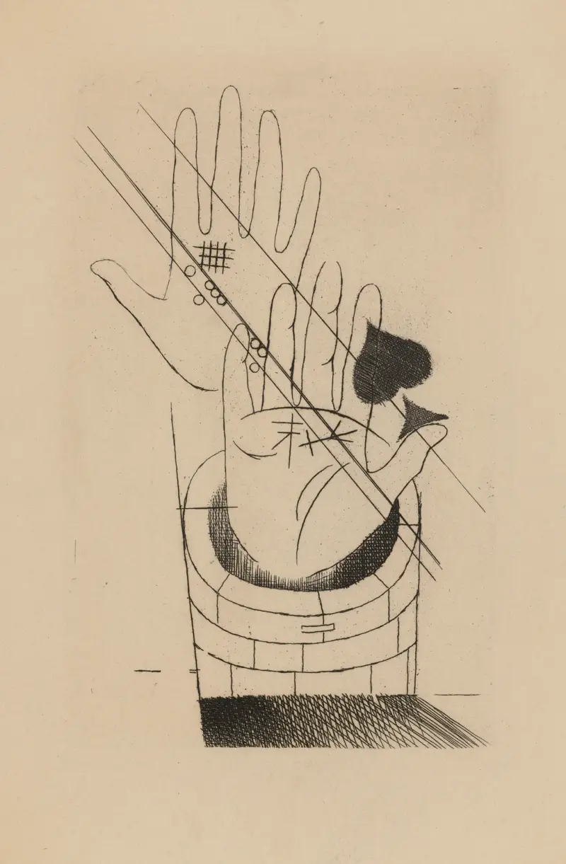Die Zigeunerin von Louis Marcoussis