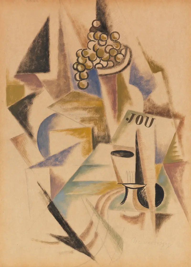 Martwa natura z owocami, Louis Marcoussis