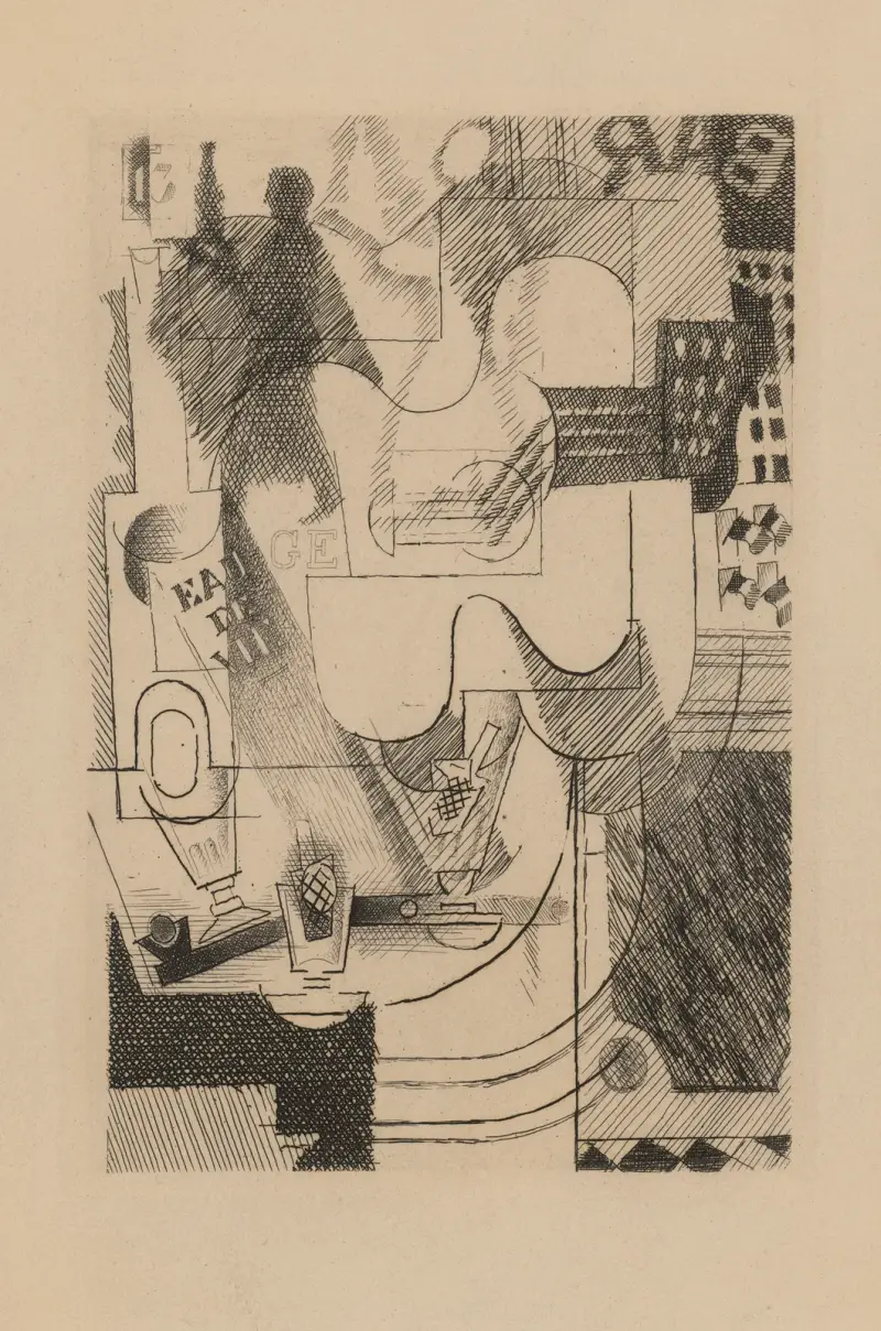 Poème lu au mariage d’André Salmon av Louis Marcoussis