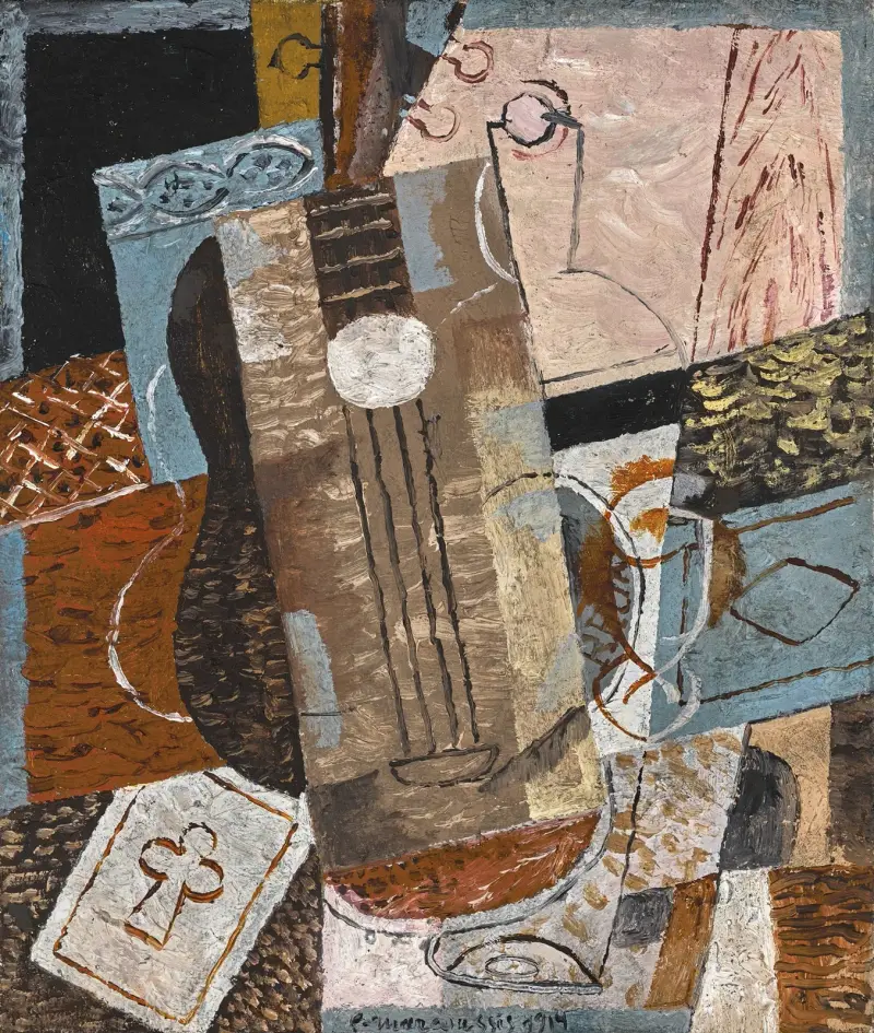 Martwa natura z gitarą, Louis Marcoussis