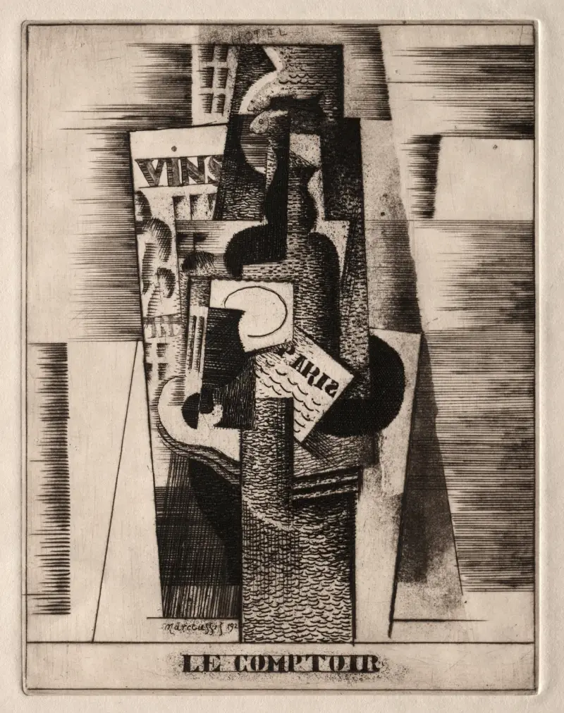 Bar, Louis Marcoussis