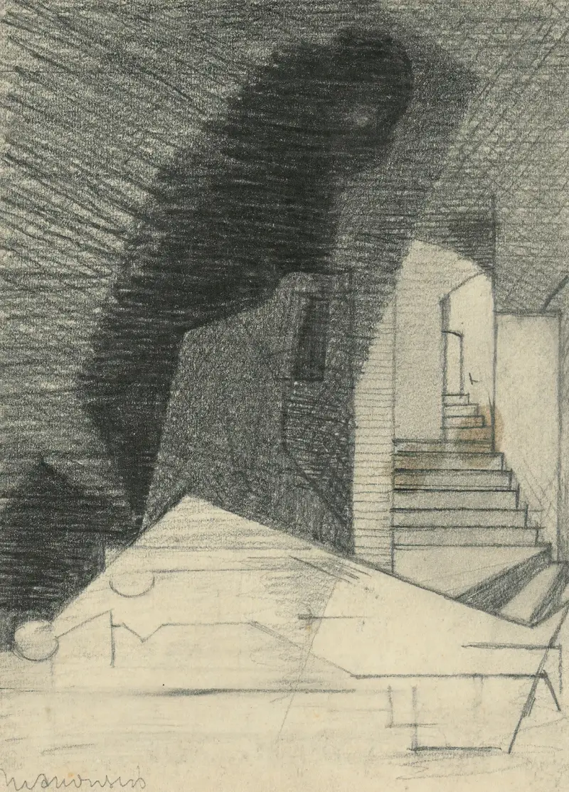 Grób Aurelii (Rysunki do Aurelii), Louis Marcoussis