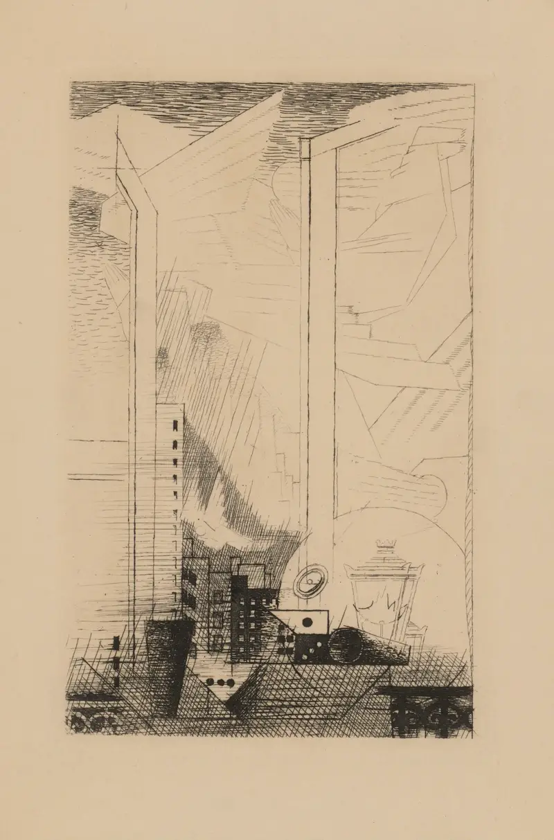 Un Soir von Louis Marcoussis