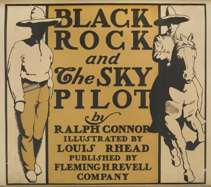 Schwarzer Fels und der Himmelslotse von Louis Rhead
