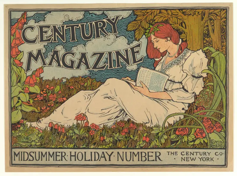Century Magazine – Midsummer Holiday Number von Louis Rhead