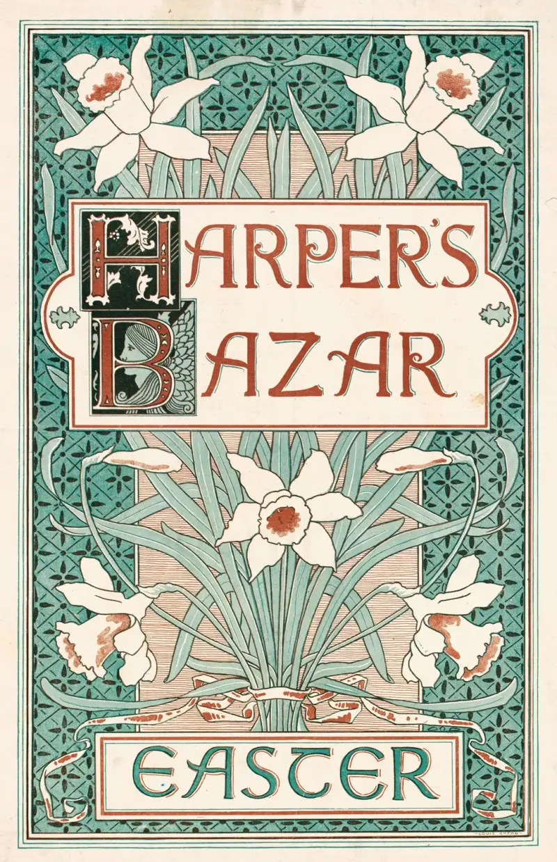 Harper’s Bazar, Easter von Louis Rhead