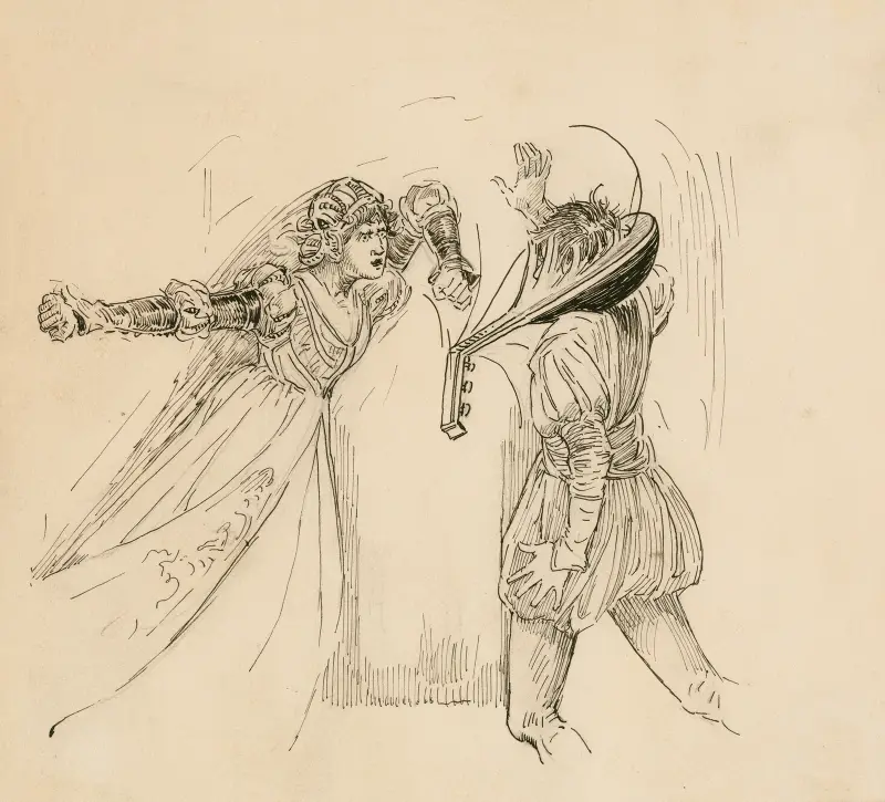 Katharine & Musikmeister von Louis Rhead