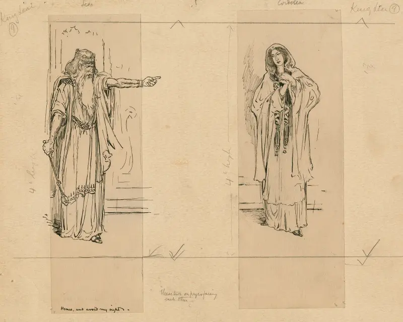 König Lear, Cordelia von Louis Rhead
