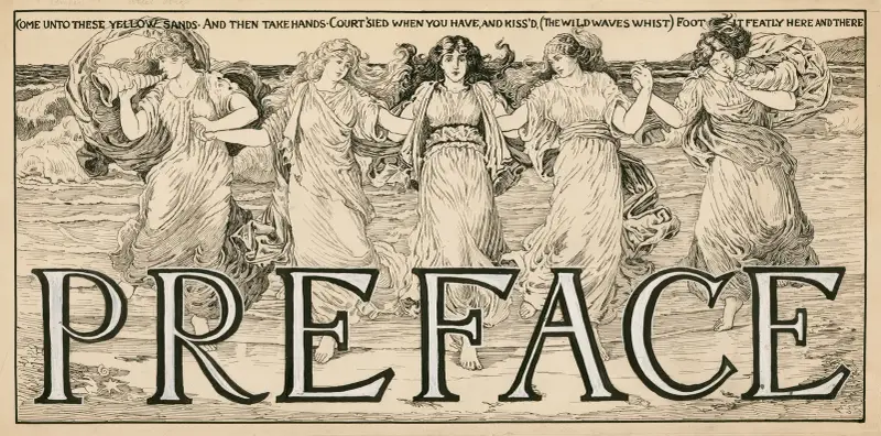 Masthead illustrations for Lamb’s Tales from Shakespeare., 1917 – nr 1 av Louis Rhead