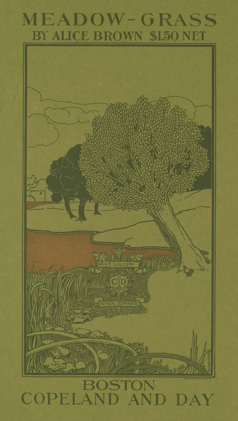 Meadow-grass by Alice Brown von Louis Rhead