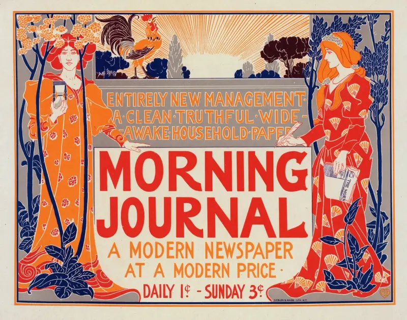 Morning Journal von Louis Rhead