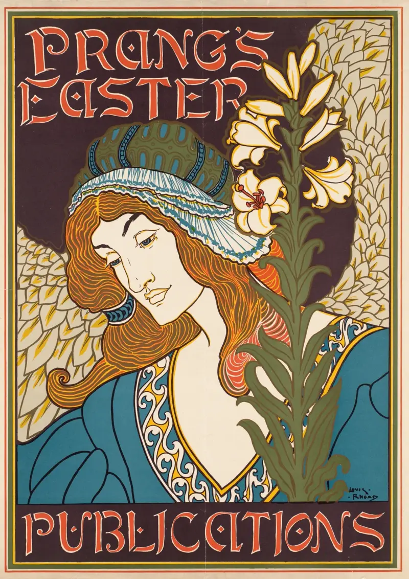 Prangs Osterpublikationen von Louis Rhead