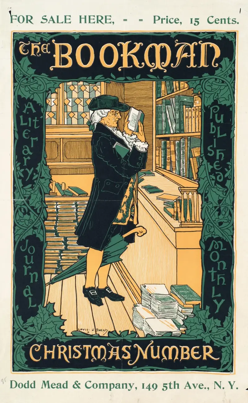 The Bookman Christmas Number von Louis Rhead
